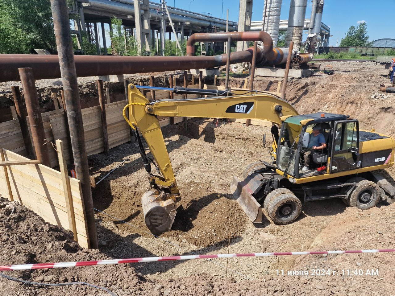 Головной участок тепломагистрали в Абакане сдадут к августу