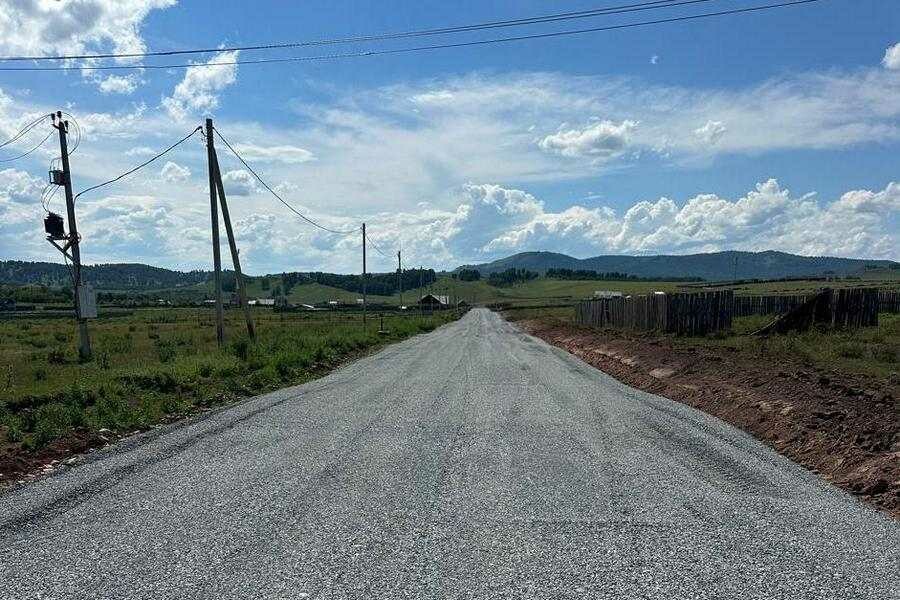 Хакасия развивает дорожно-транспортную сеть в селах