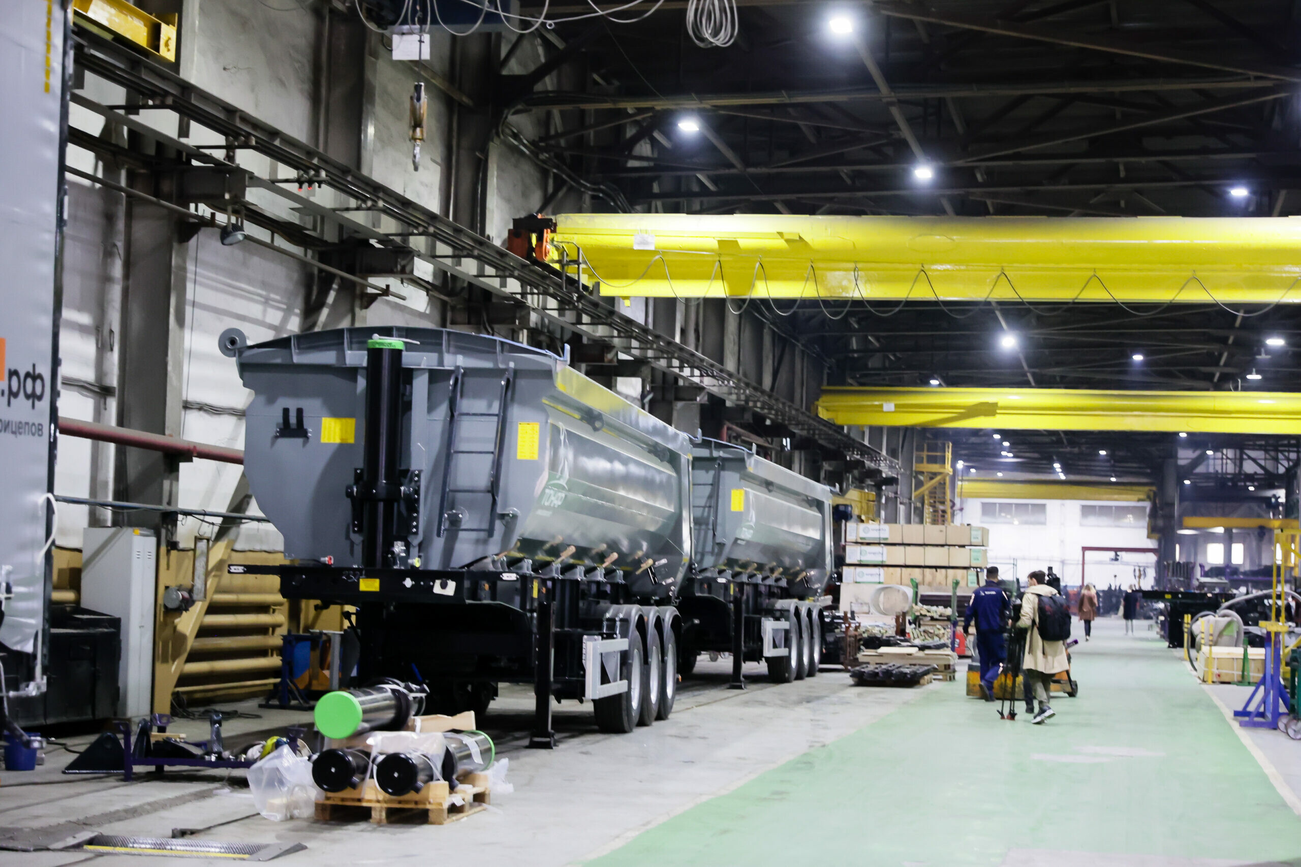 Предприятия Подмосковья нарастили производство автотранспорта и прицепов