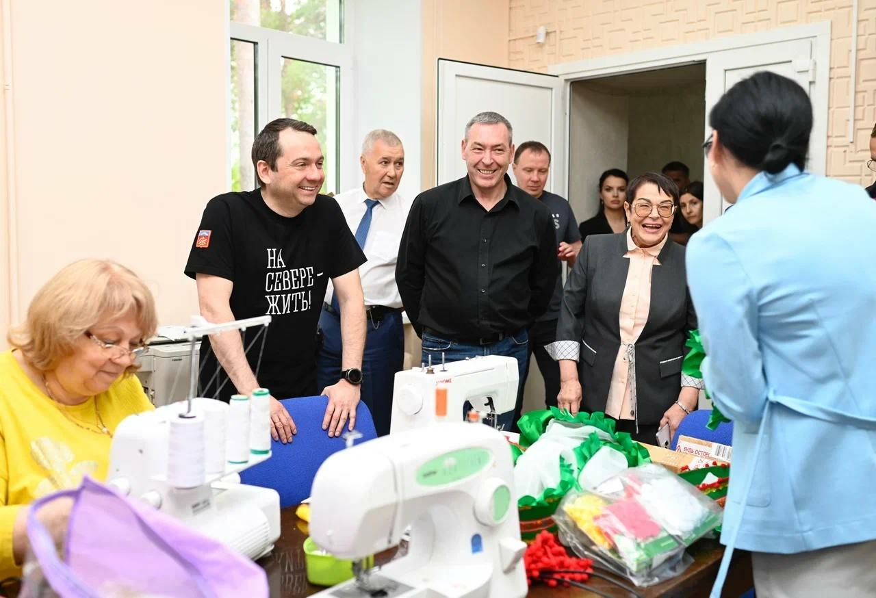 Андрей Чибис оценил развитие Полярных Зорь и обсудил его с главой муниципалитета