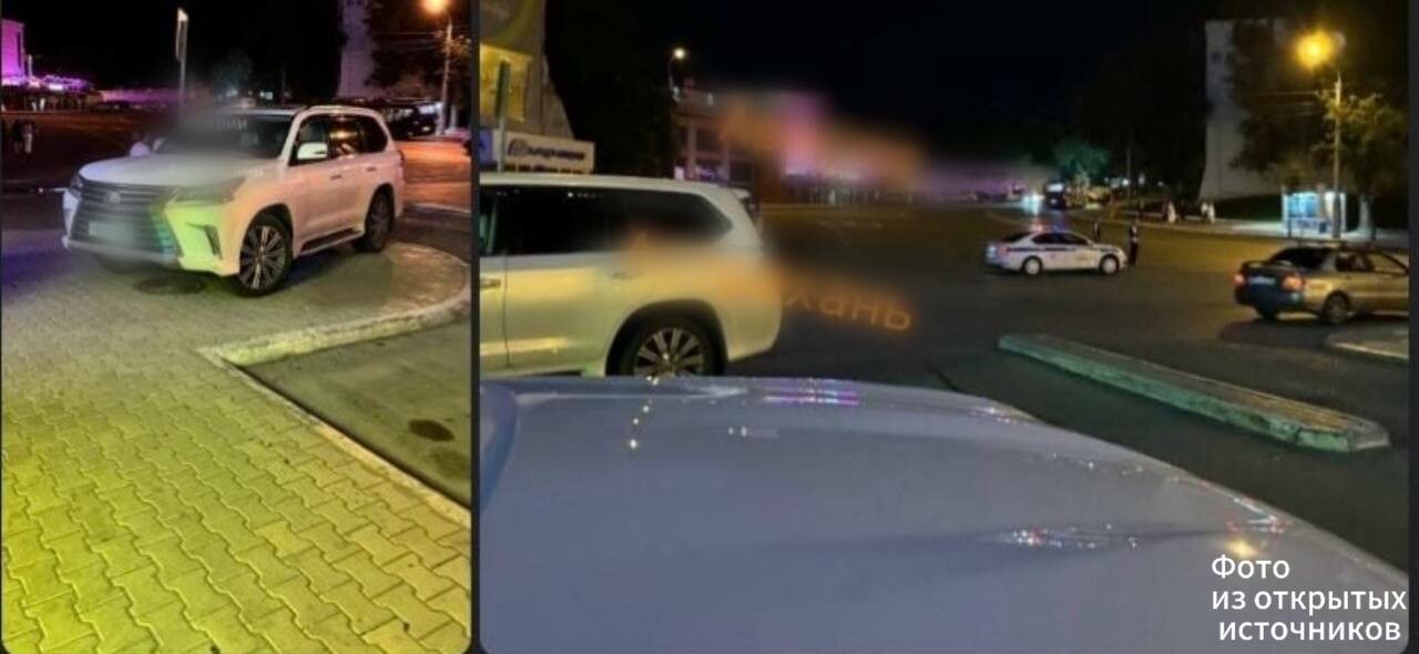 Владелец дорогого Lexus в Астрахани заплатит крупный штраф за парковку на тротуаре 