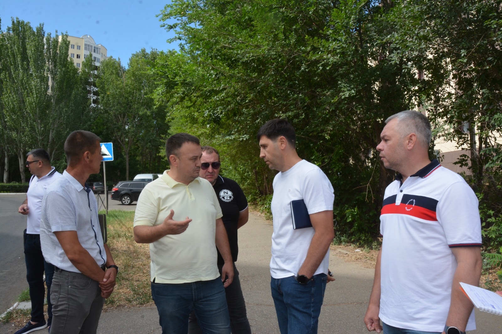 Инспекцию по Ленинскому району Астрахани провел врио главы города