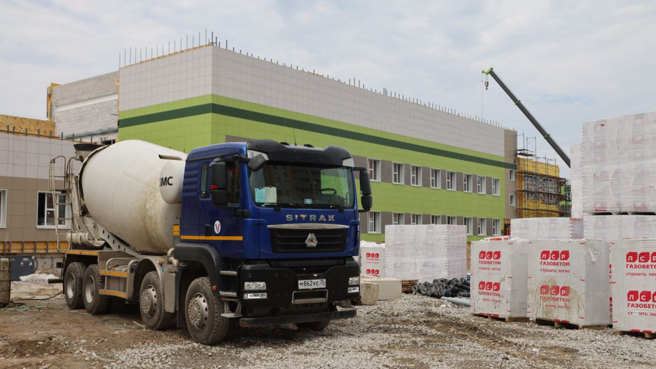 Готовая лишь на 50% новая школа в Череповце может открыться зимой