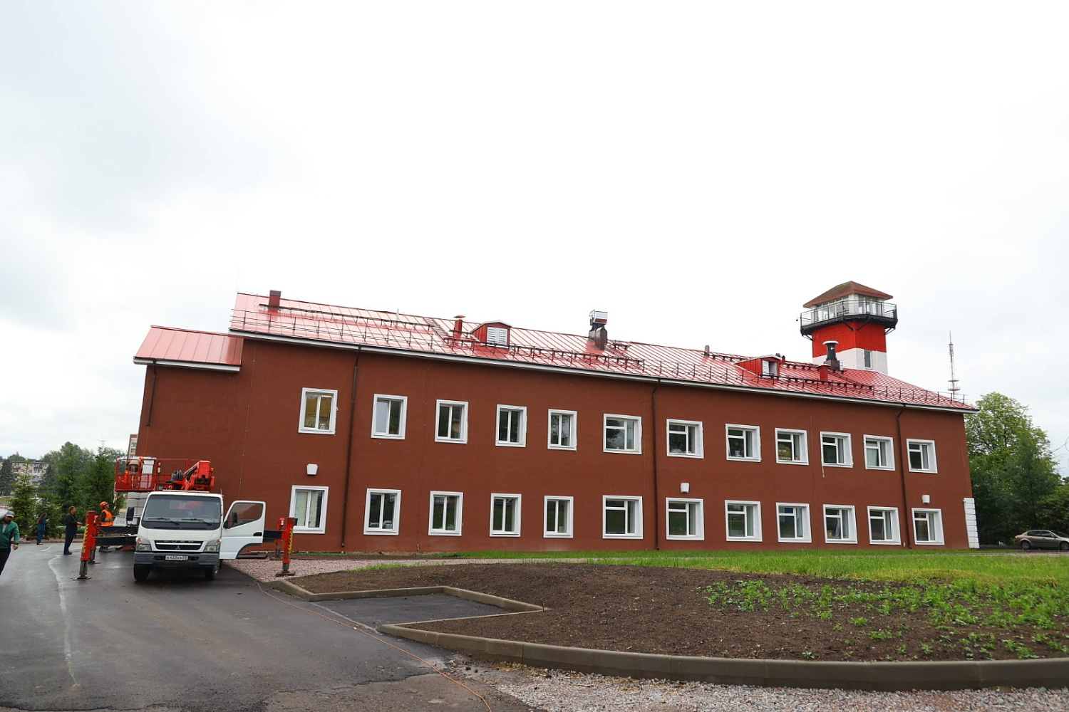 Реконструкция Колледжа водного транспорта в Новгородчине завершена на 70%