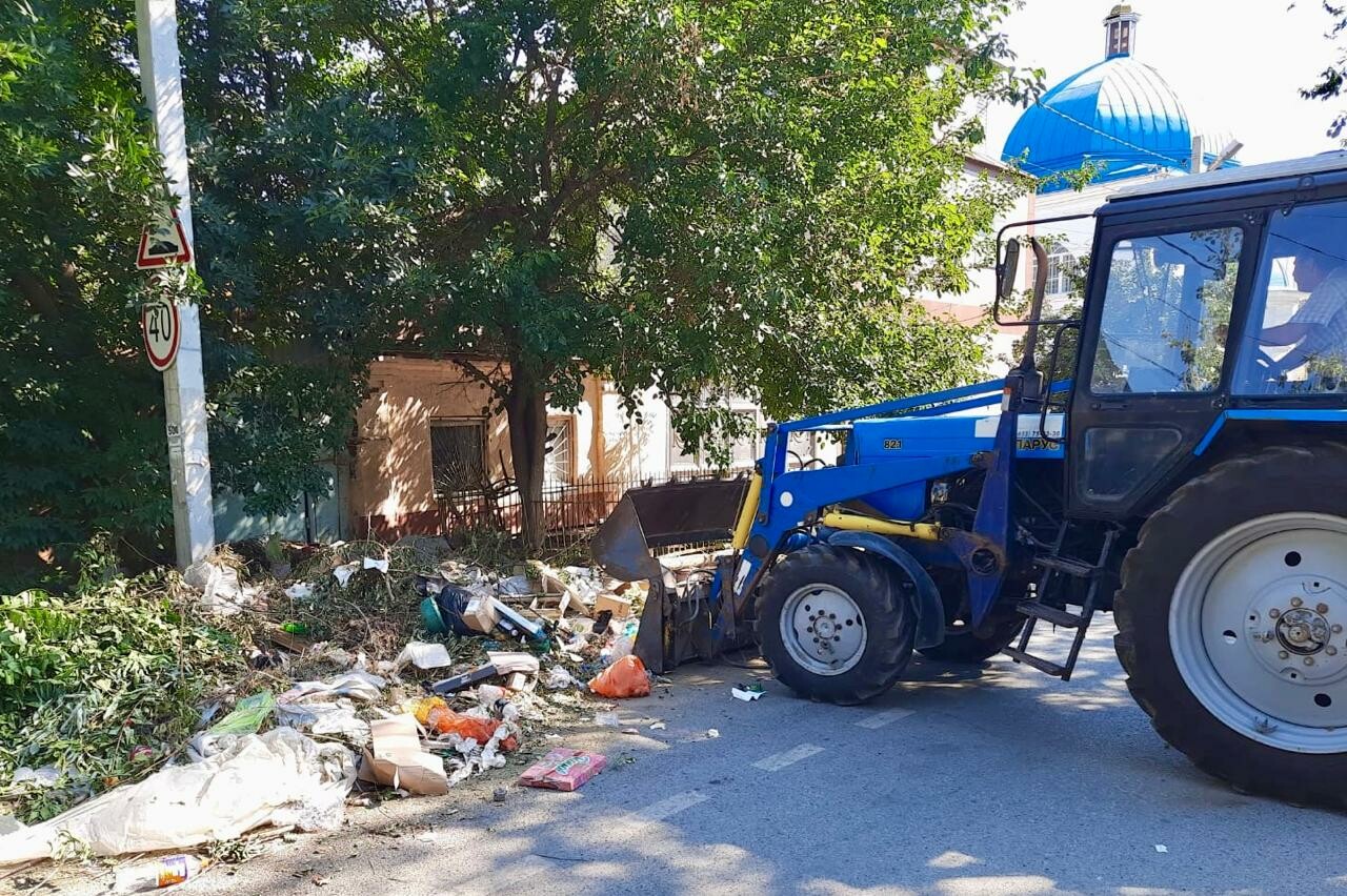 В Астрахани вывезли более 7 тысяч тонн мусора с несанкционированных свалок