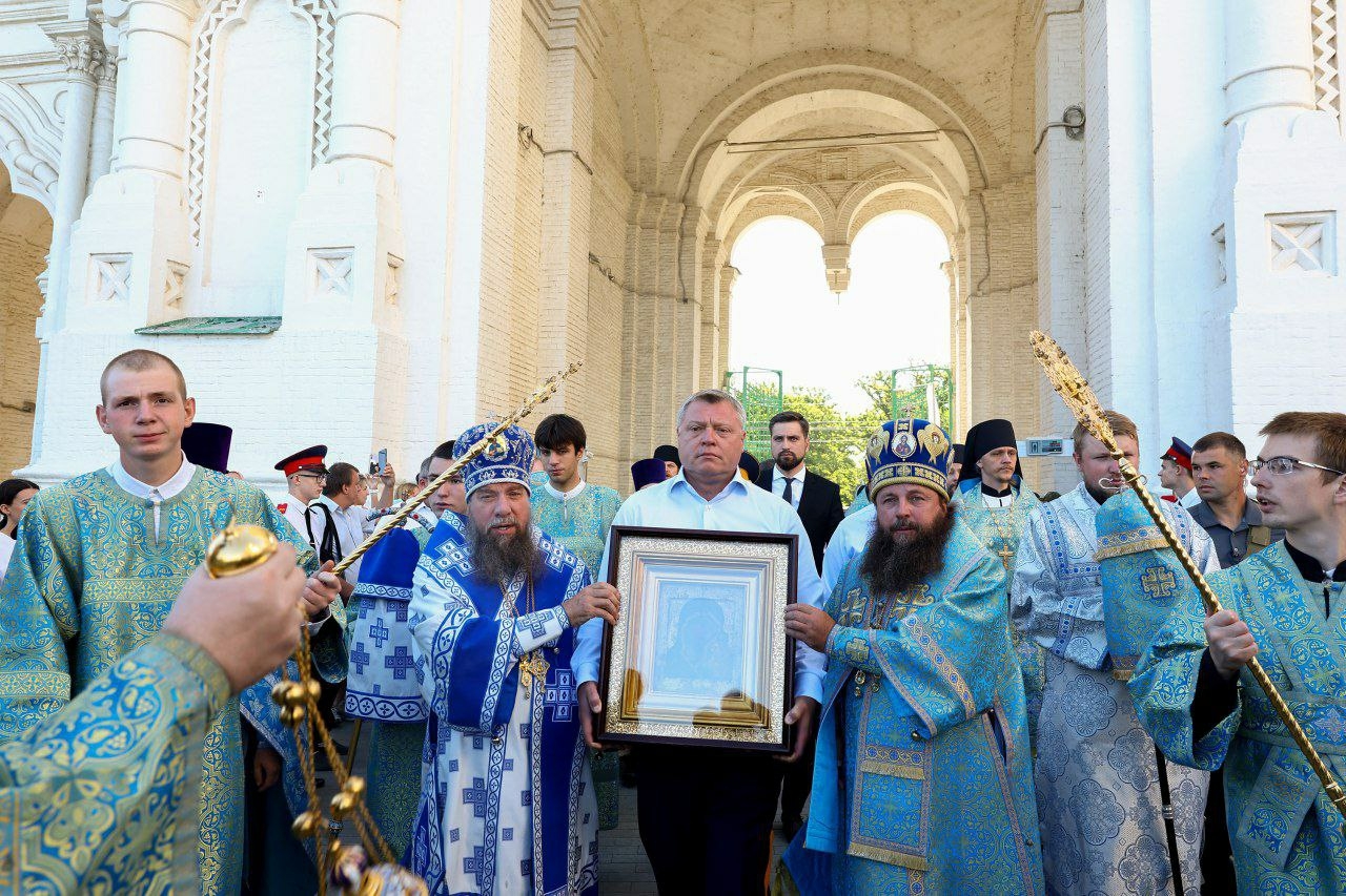 Казанская икона Божией Матери прибыла в Астрахань