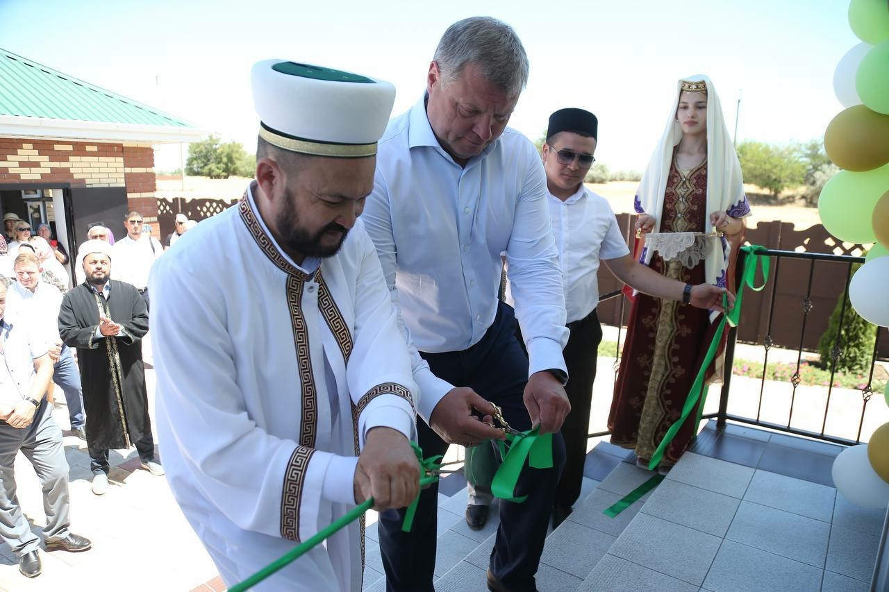Еще одну мечеть построили в Астраханской области 