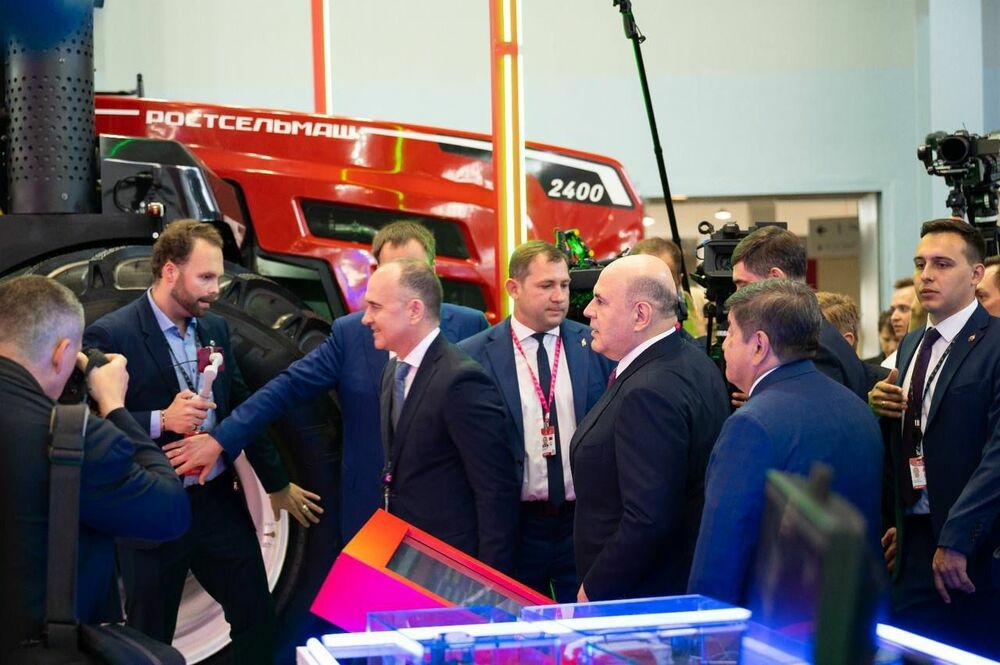 Успешную работу «Ростсельмаш» на «ИННОПРОМ-2024» отметил Михаил Мишустин 