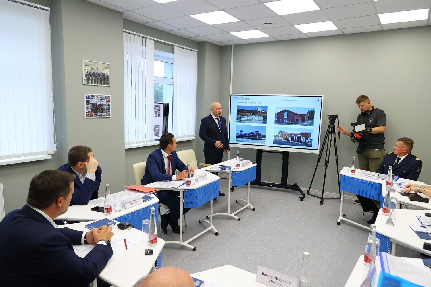 Андрей Никитин рассказал о перспективах развития колледжа водного транспорта
