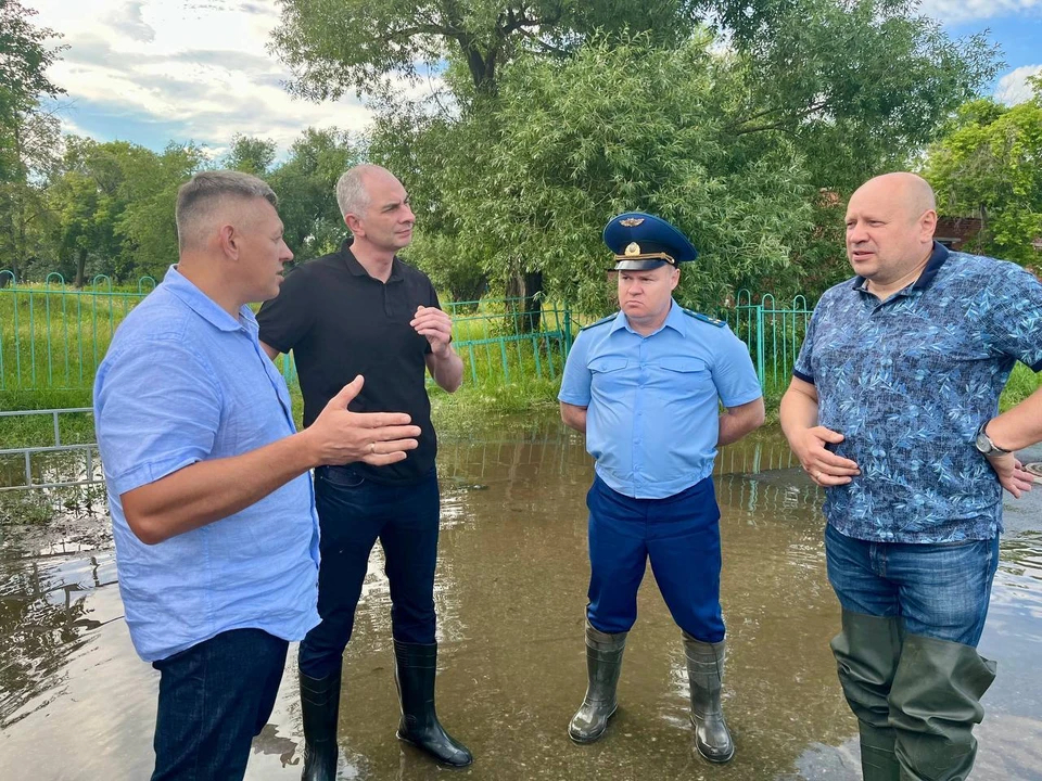В Омске прокуратура начала выяснять причины подтопления домов