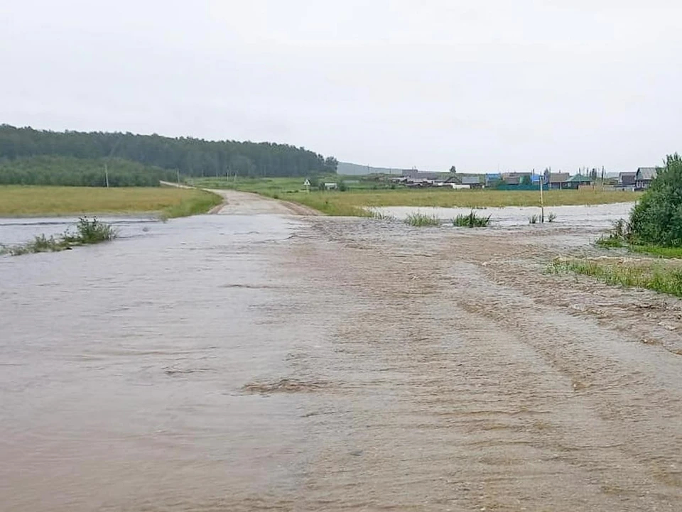 В Башкирии деревни оказались отрезаны от мира из-за ливневого паводка
