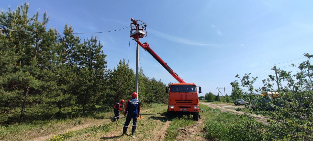 В Городском округе Пушкинский «Россети» подключили к электросетям 93 участка многодетных семей