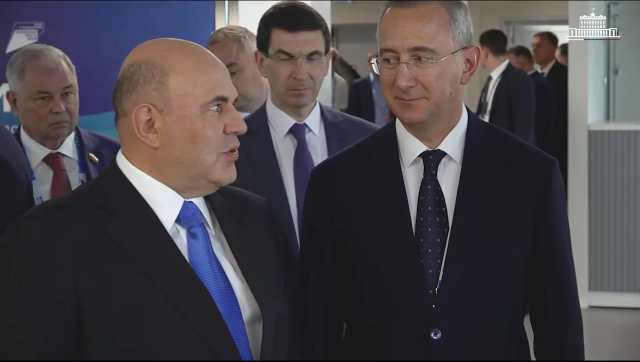 Премьер-министр Мишустин осмотрел технопарк на Правом берегу в Калуге