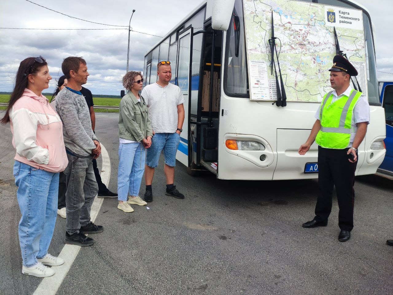 В Тюменской области прошло профилактическое мероприятие по снижению скорости на дорогах