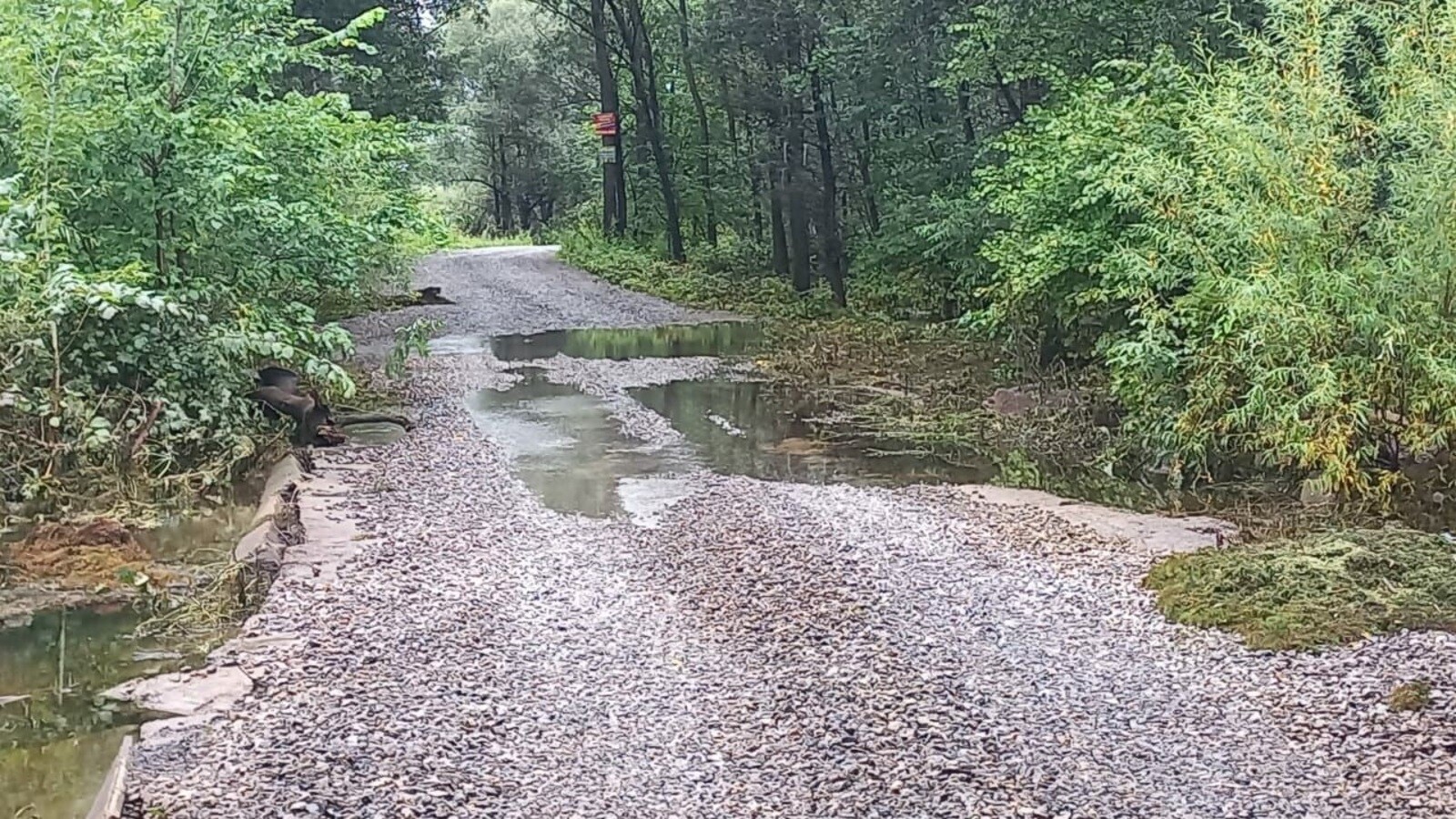 В Уфе открыли дорогу к двум СНТ