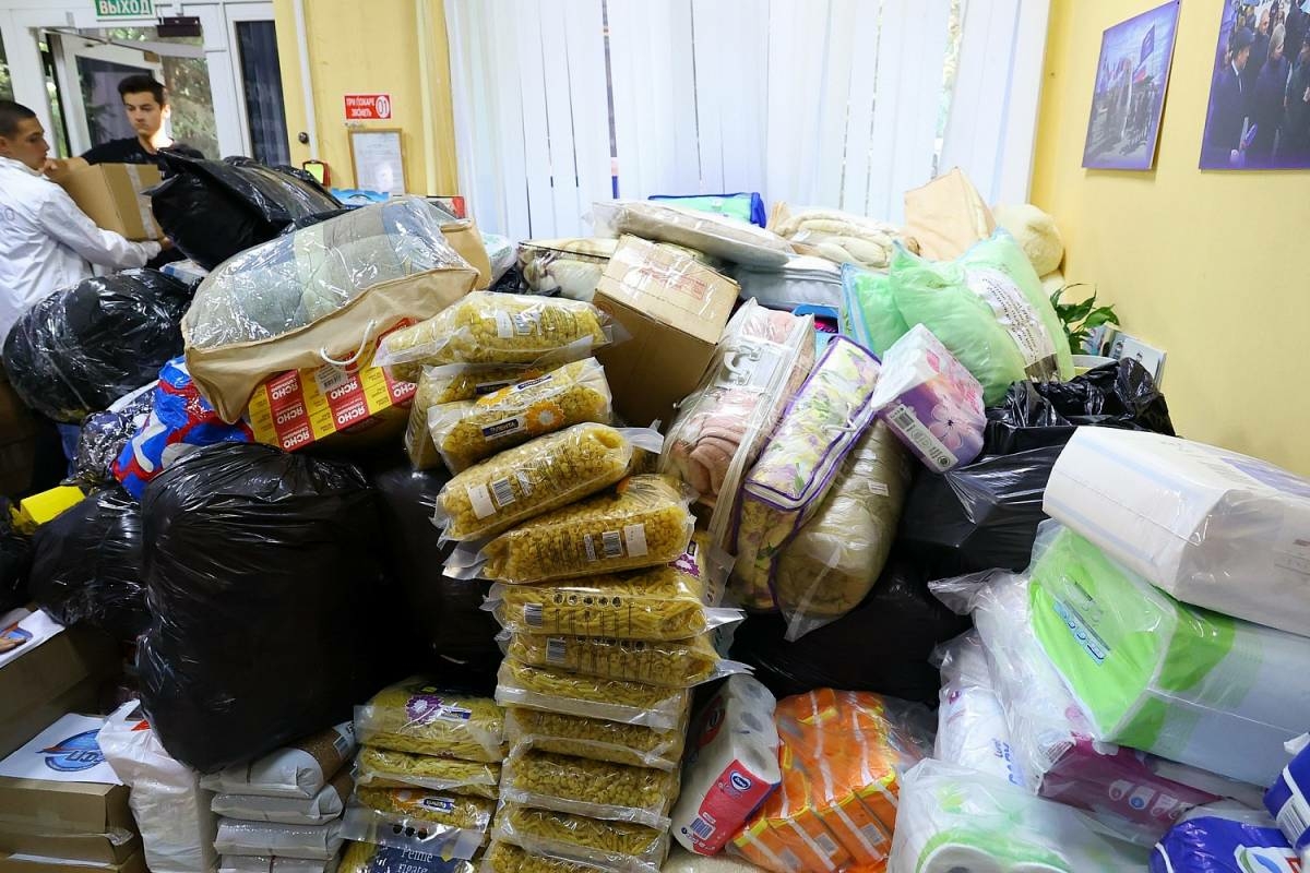 Новгородская область отправит в Курскую область 22 тонны гуманитарной помощи