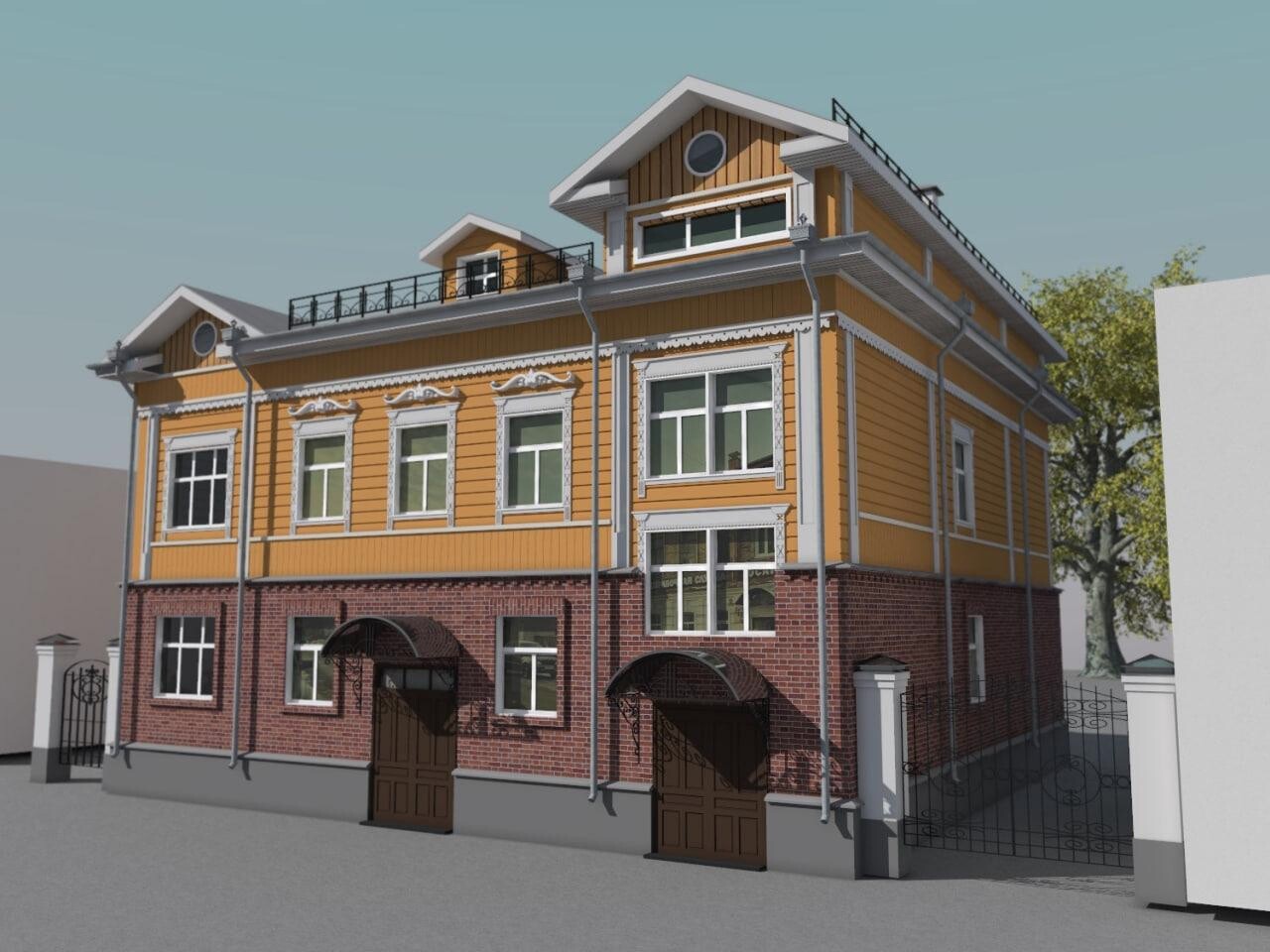 Дом периода эклектики построят в Костроме