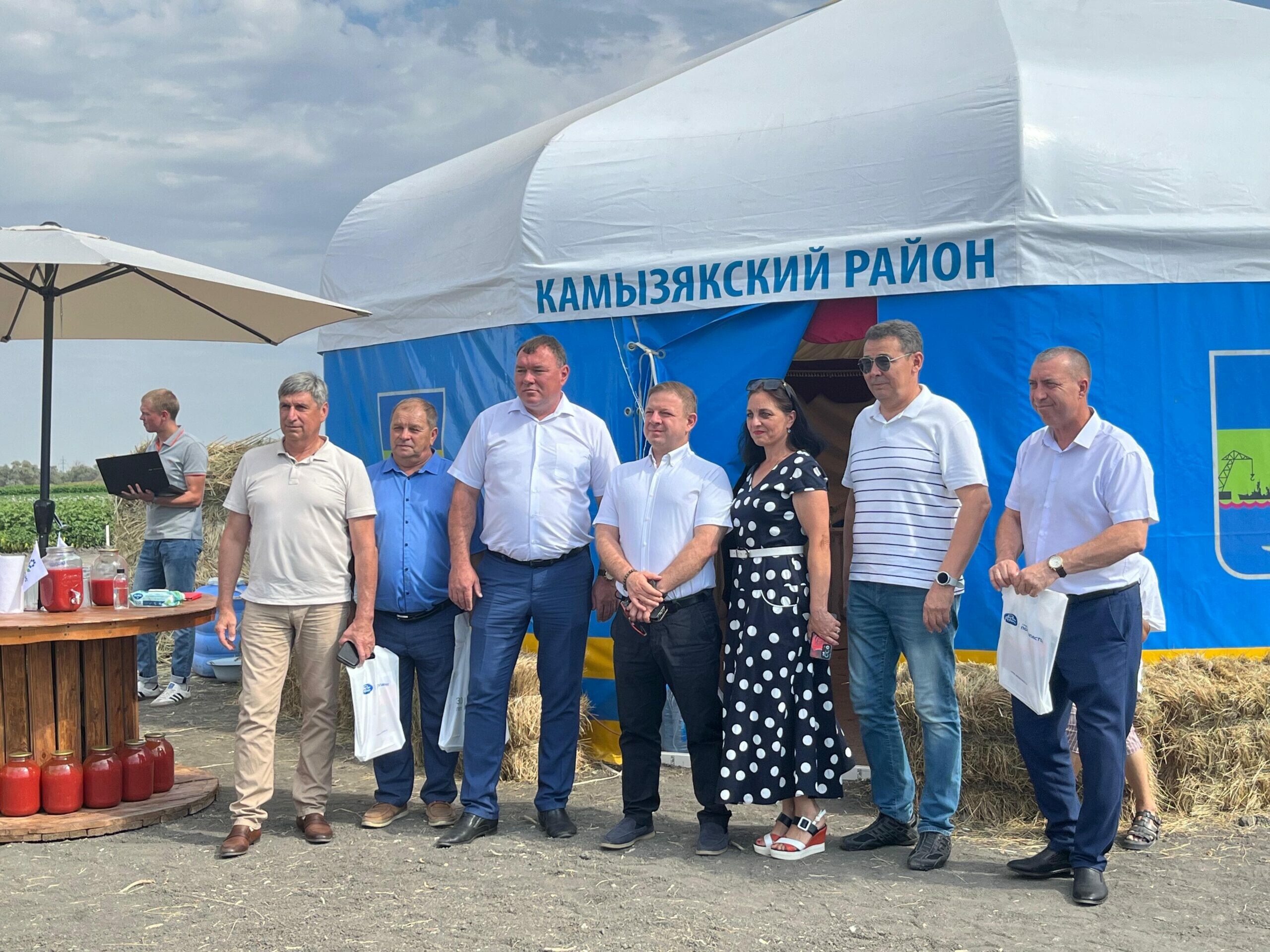 В Камызякском районе отметили День поля