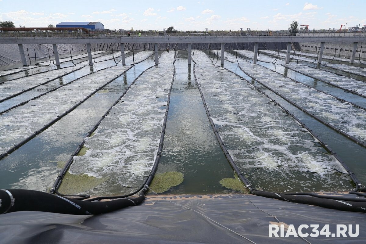 В Волгограде строят уникальные очистные сооружения  