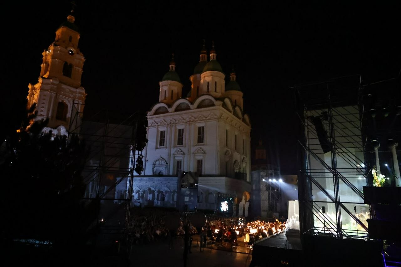 В астраханском кремле впервые показали «Русалку» 