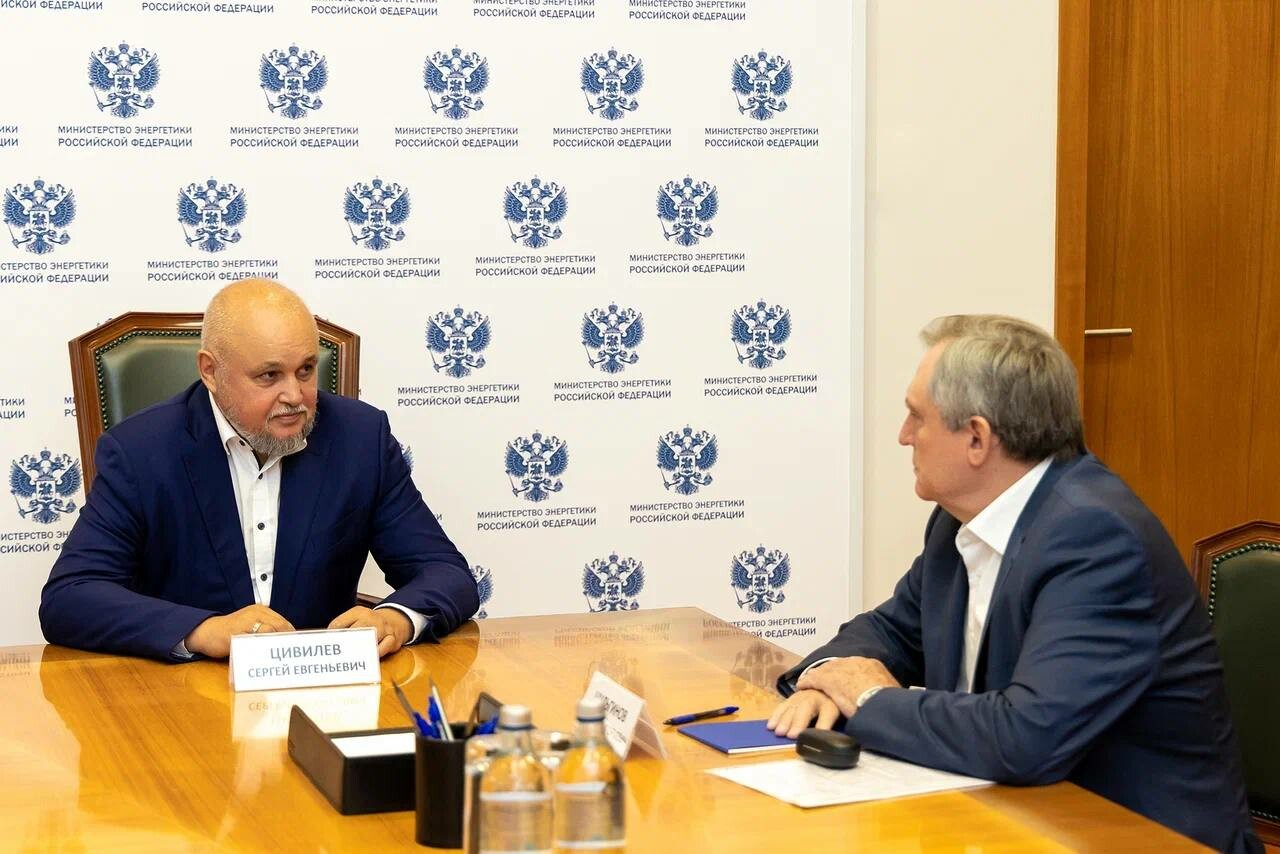 Глава Минэнерго и кандидат в депутаты ГД Хакасии Шульгинов обсудили развитие энергоснабжения