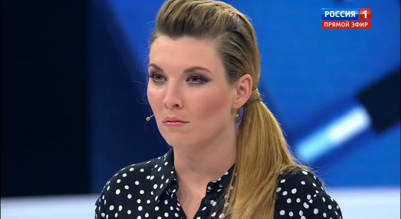 «Глава Пентагона нервно икает»: в Британии негодуют из-за шутки Скабеевой про Аляску