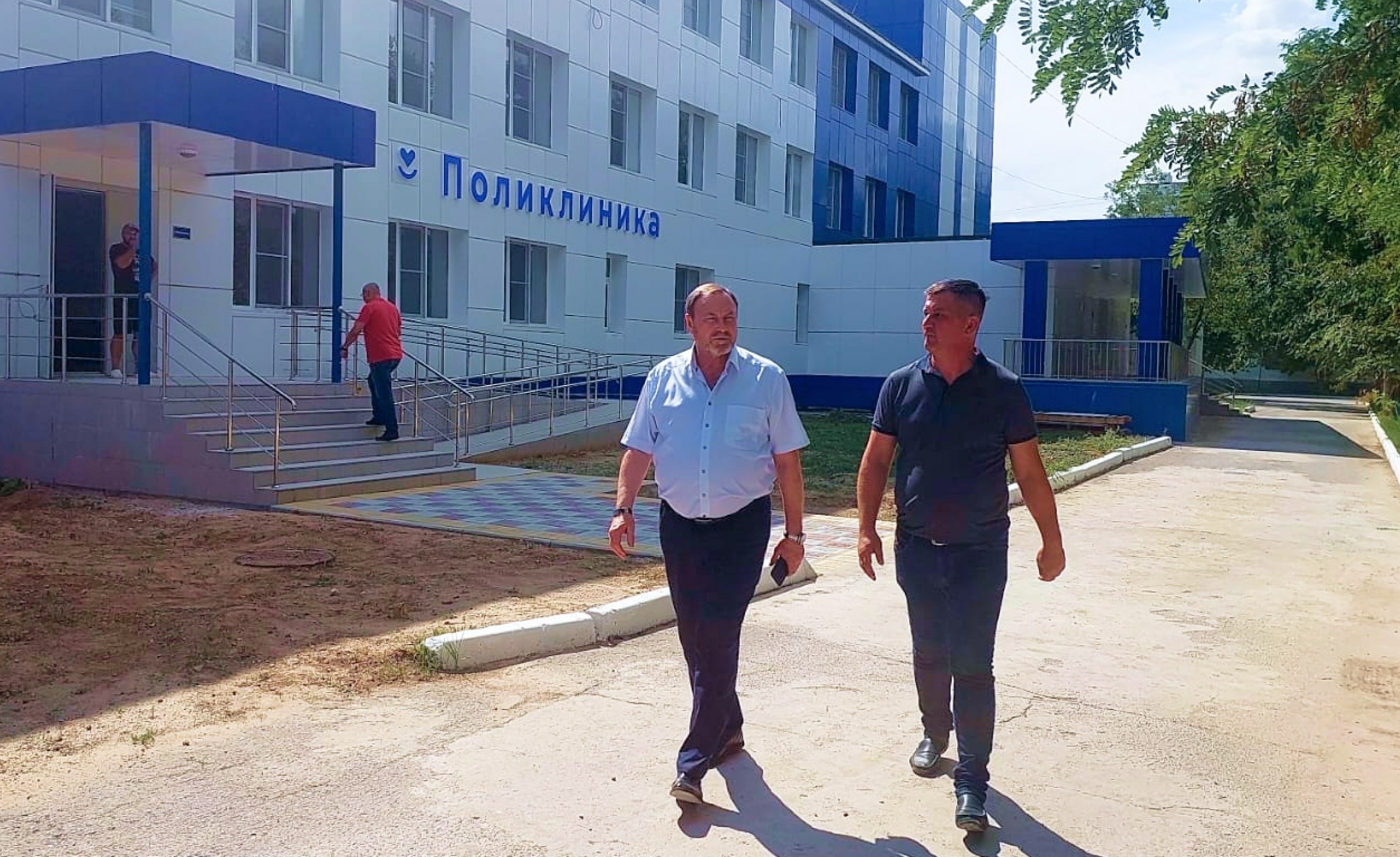 В ЗАТО Знаменск на финишную прямую вышел ремонт поликлиники