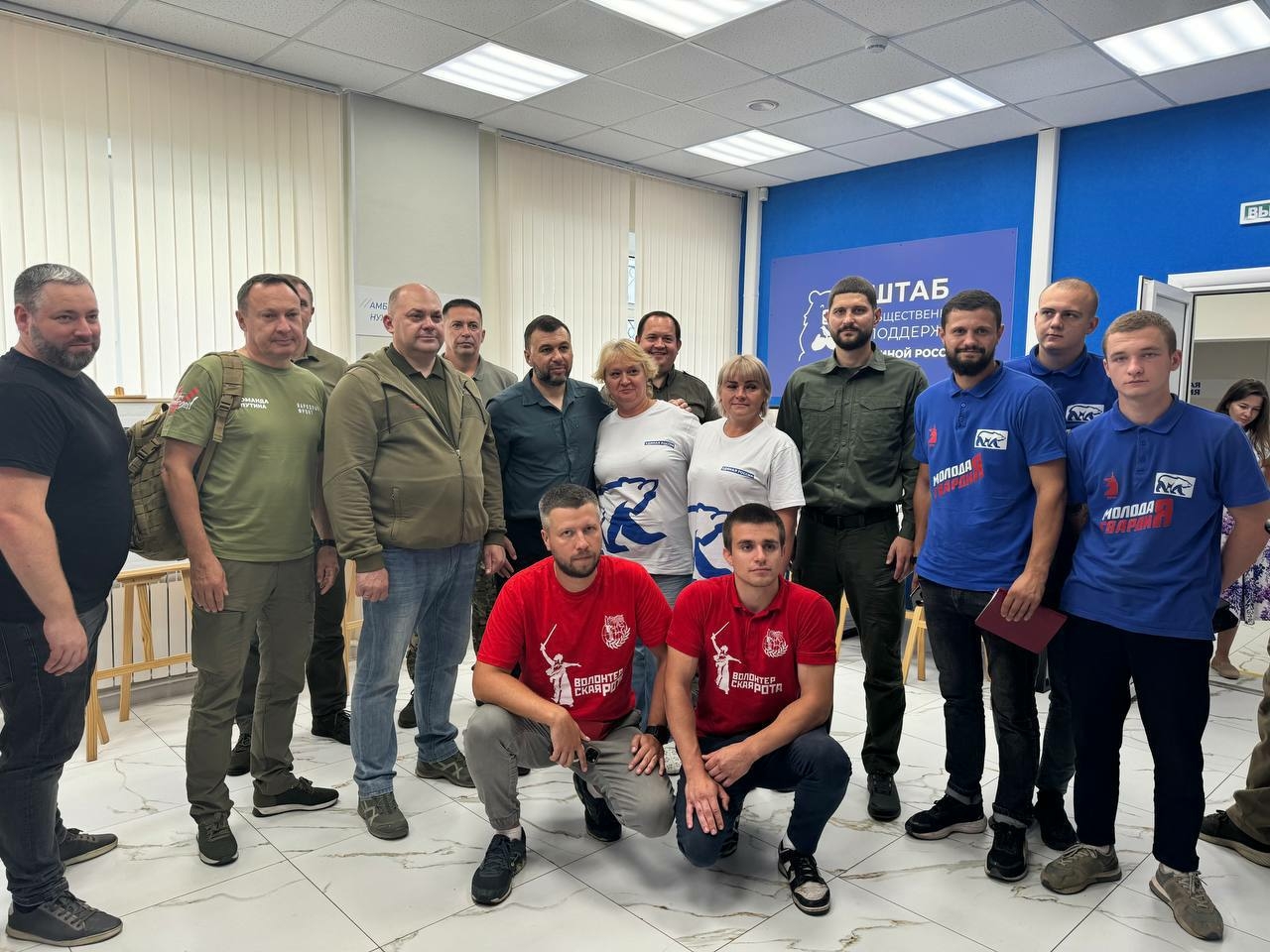 Сенатор Волошин приехал в Курск вместе с Главной ДНР Денисом Пушилиным