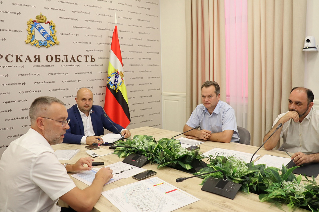 В Курской области благоустроят до 90 территорий в 2024 году