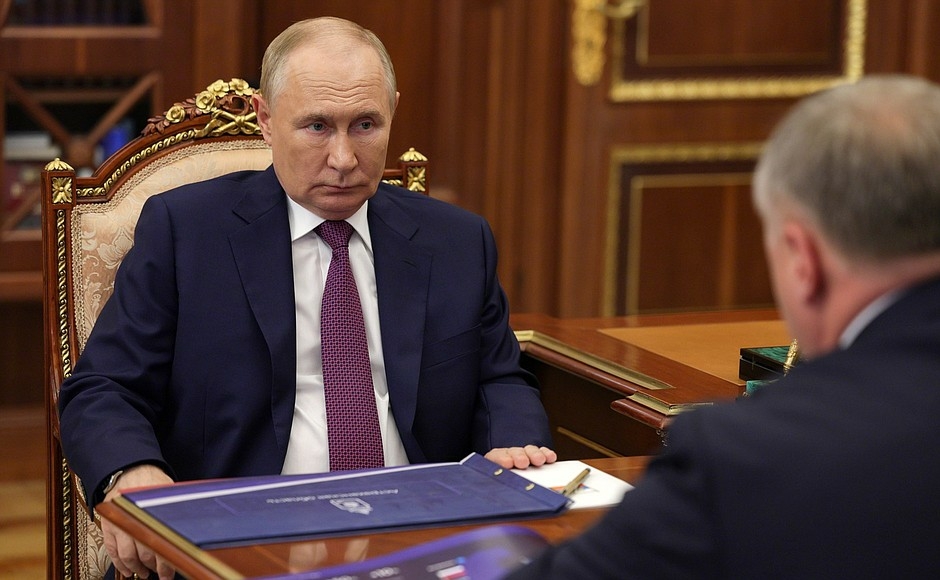 Игорь Бабушкин представил Владимиру Путину доклад о реализации нацпроекта «Образование» и кадровой политики 