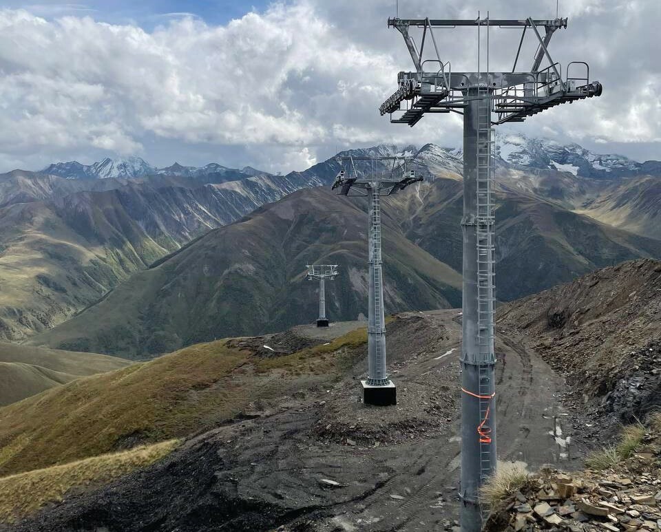 Две канатки откроются зимой 2024 года на курорте «Мамисон» в Северной Осетии