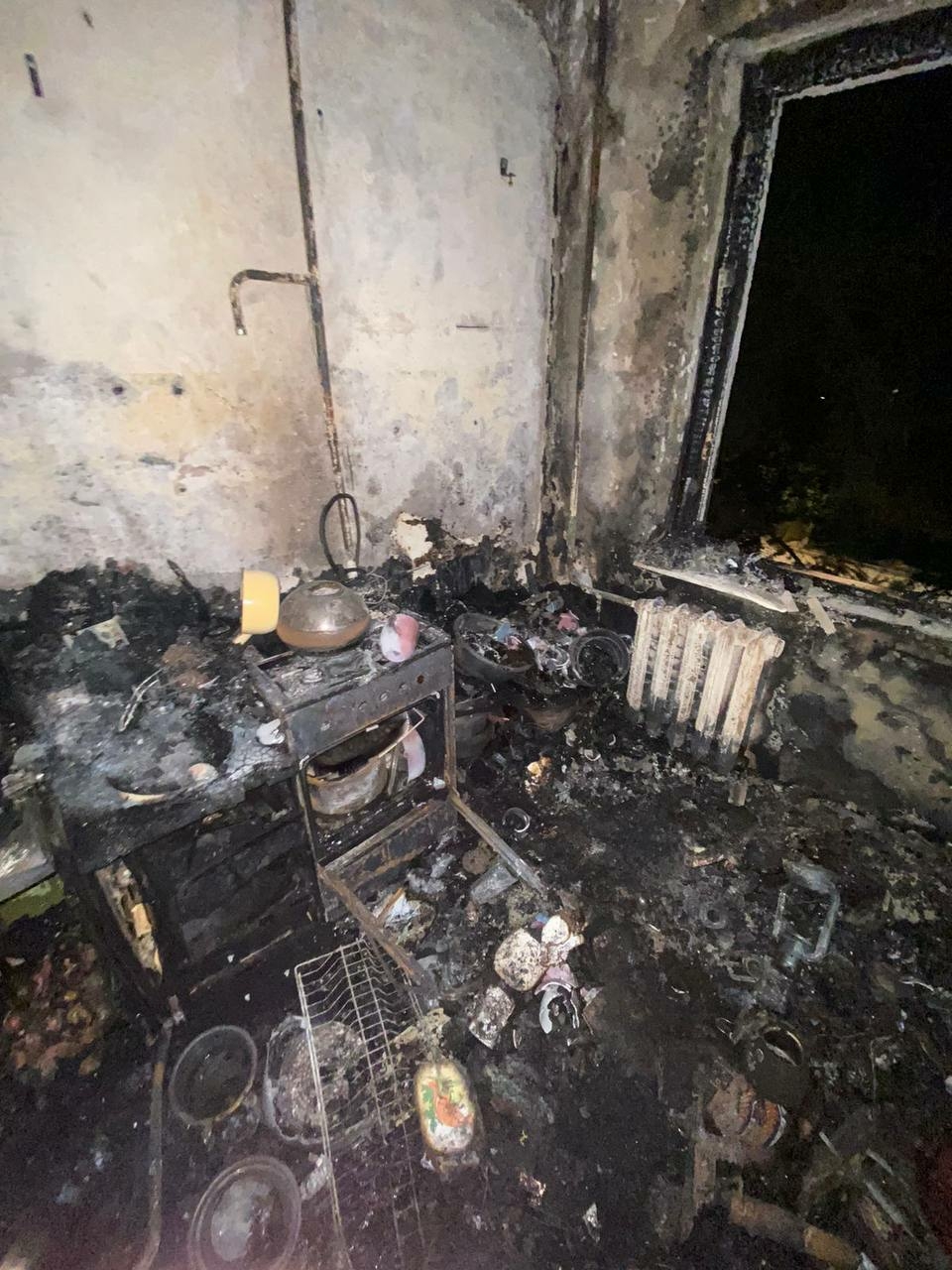 В Подмосковье пожар унес жизни четырех человек