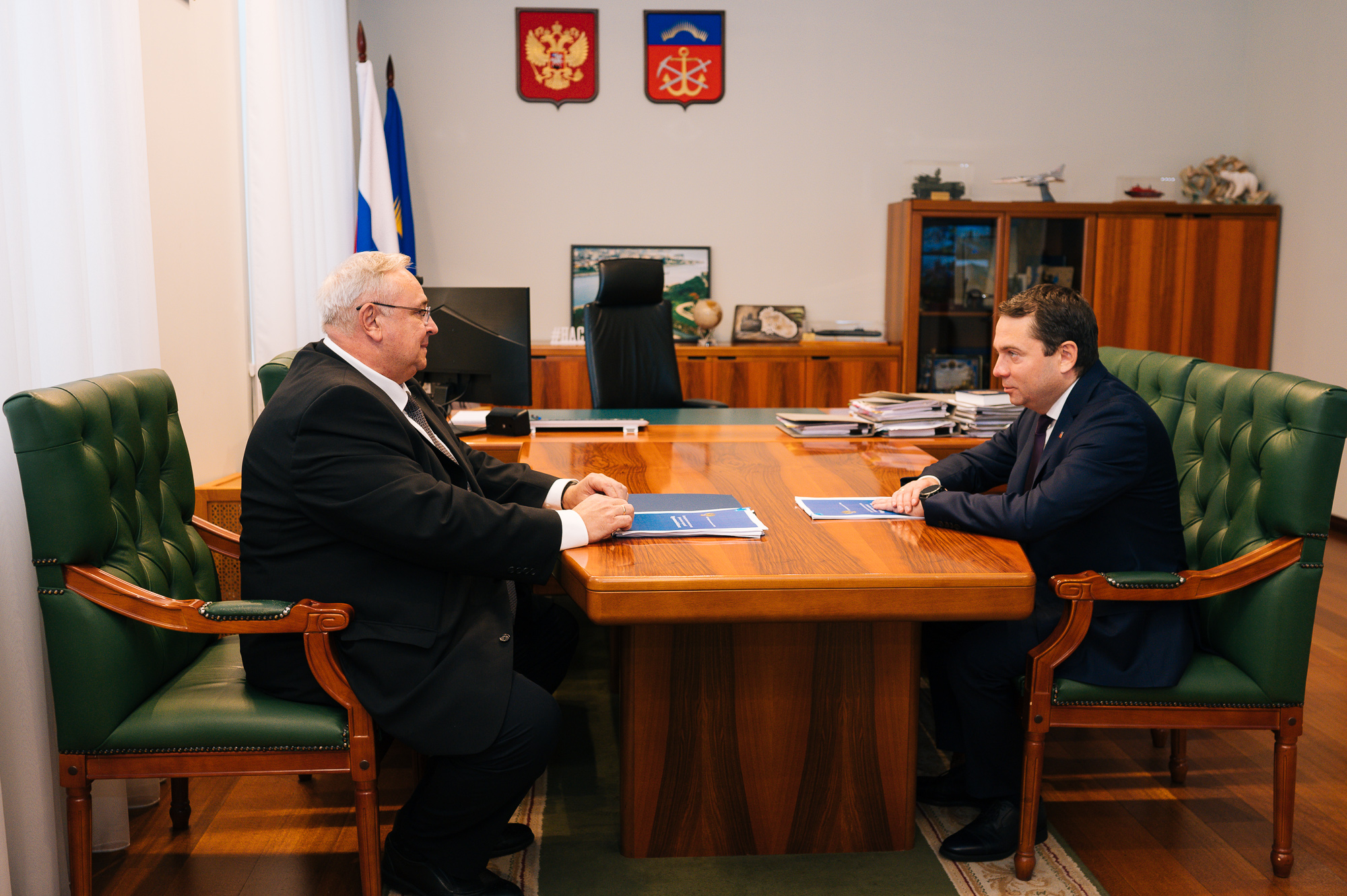 Губернатор Чибис рассказал о взаимодействии с Росфинмониторингом