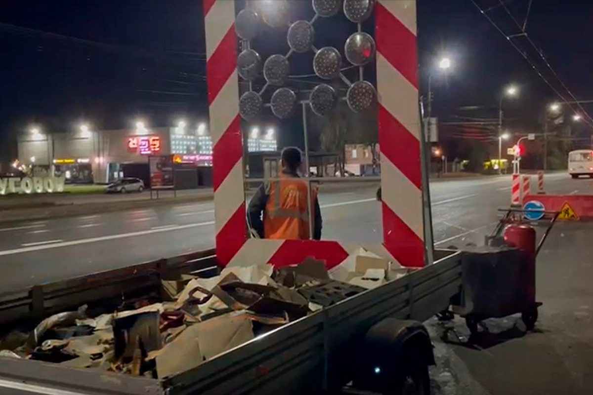 Ремонт Большой Санкт-Петербургской улицы в Великом Новгороде близится к концу