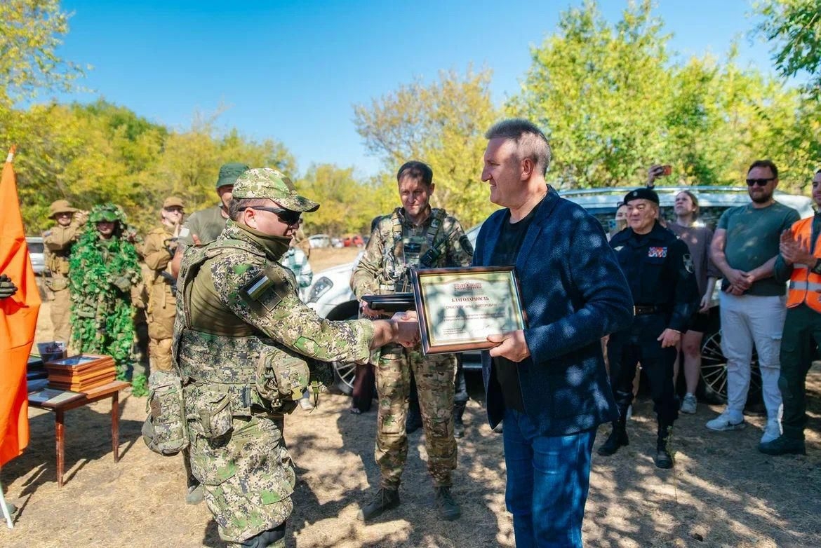 Олег Петелин принял участие в открытии тактических соревнований «Генералы-III» в Астрахани