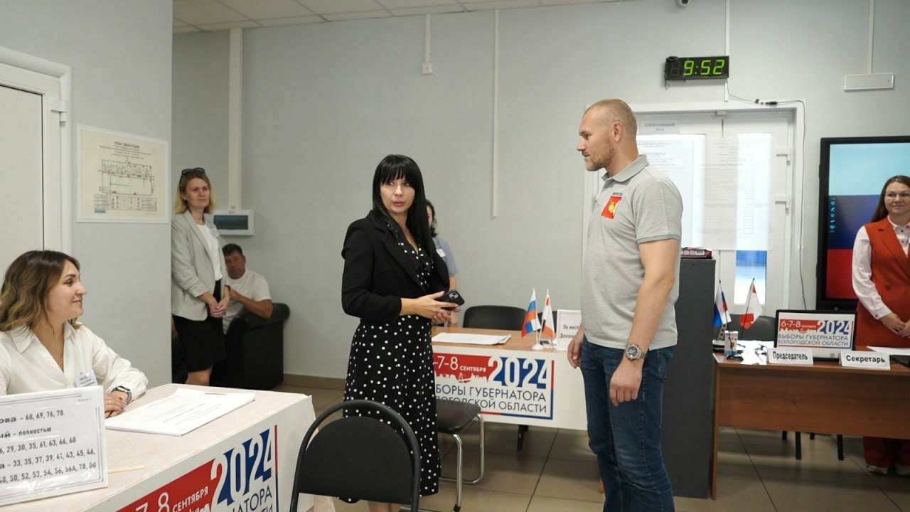 Накрошаев призвал вологжан приходить на избирательные участки