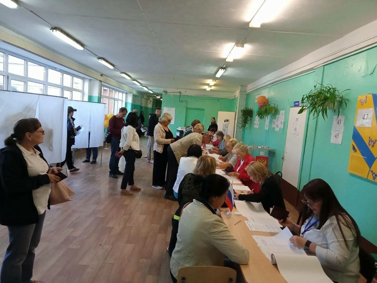 Избирательные участки Вологодской области закрылись до завтрашнего утра