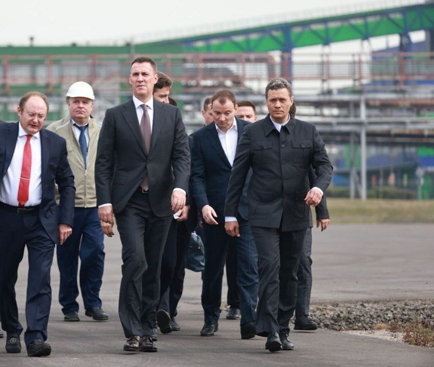 Патрушев осмотрел производственные площадки Вологодчины