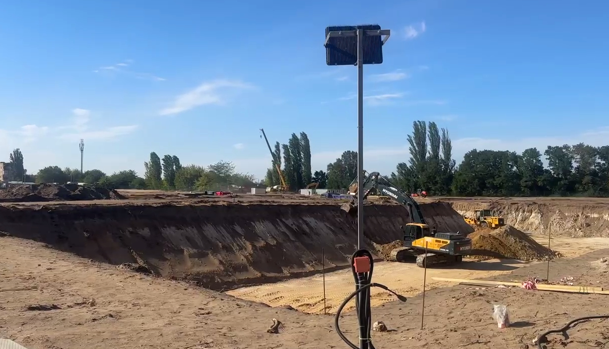 Балицкий рассказал о ходе строительства детской больницы в Запорожской области