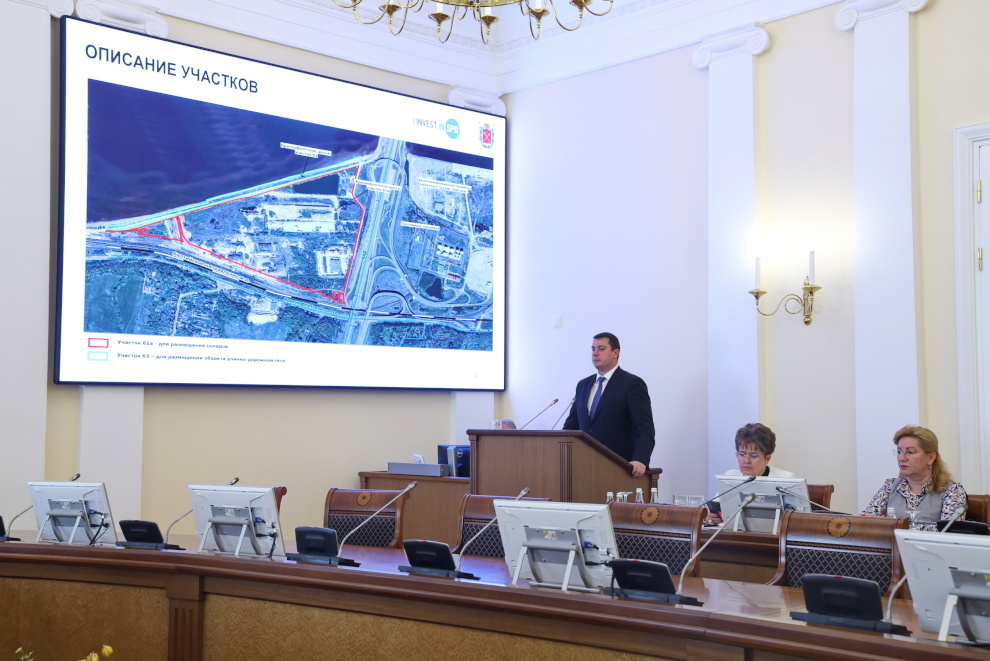 Санкт-Петербург отдал два земельных участка для строительства морского терминала