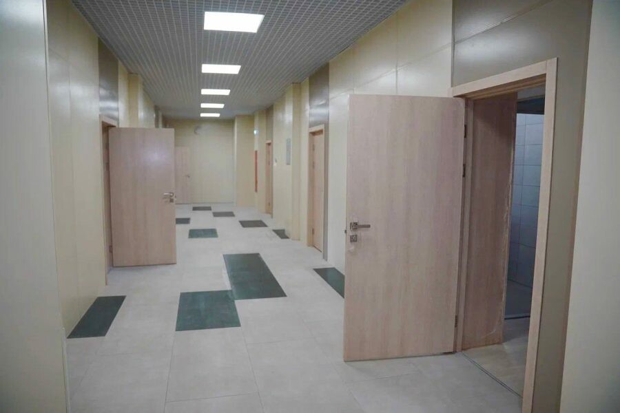 Реконструкция учебного корпуса КемГУ в Кемерове подходит к завершению