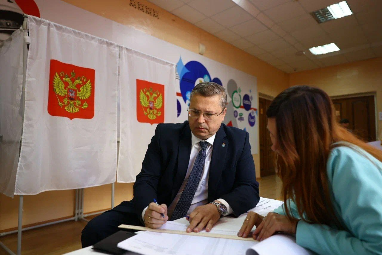 В выборах главы Астраханской области принял участие вице-губернатор Афанасьев