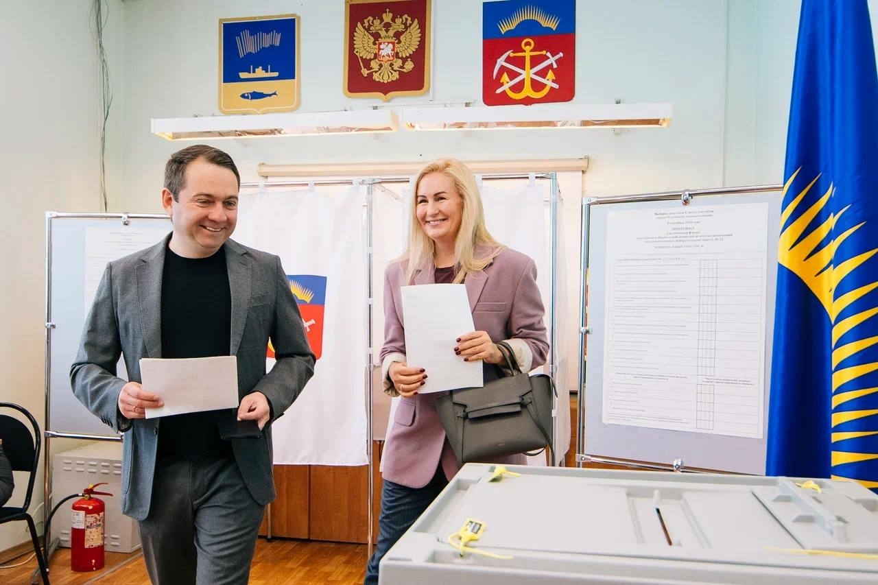 Губернатор Мурманской области Андрей Чибис принял участие в голосовании