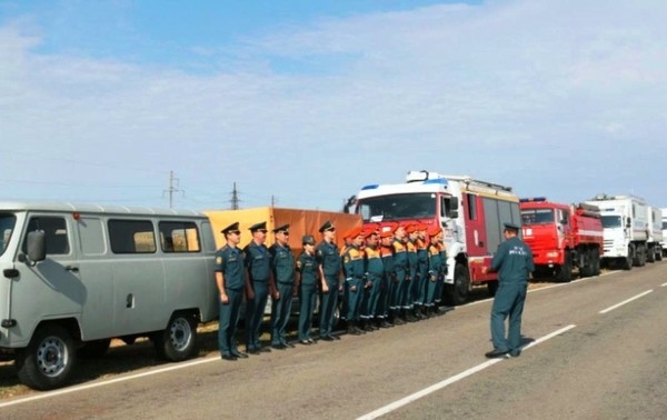 В Астраханской области прошли учения по ликвидации чрезвычайных ситуаций