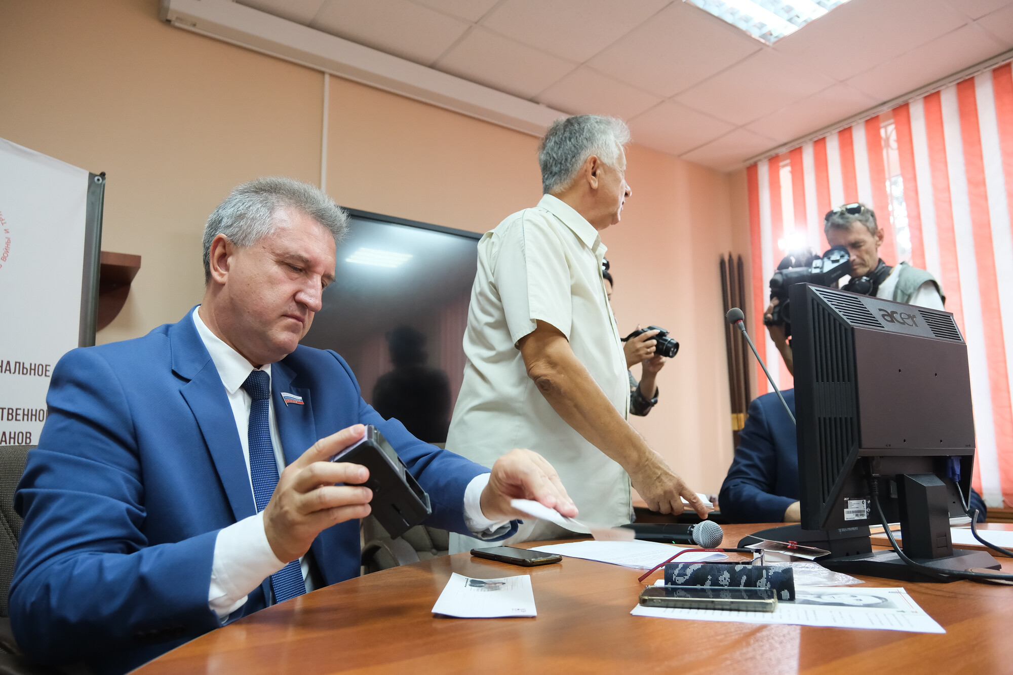 В Астраханской области презентована почтовая марка к 100-летию героя Советского Союза Андрея Тульникова