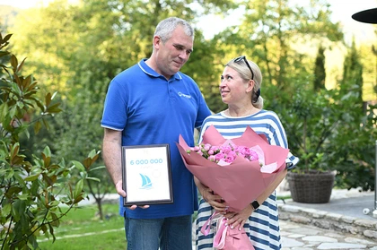 В Сочи встретили шестимиллионного туриста