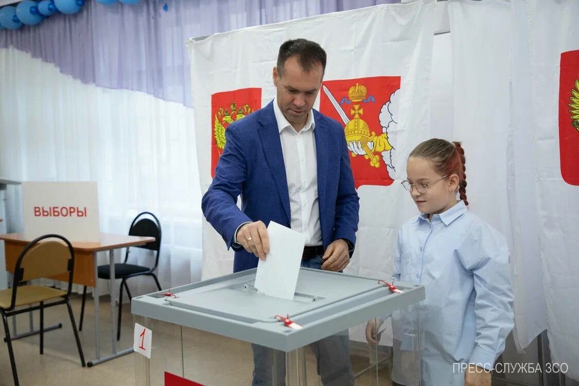 Сергей Жестянников проголосовал на выборах губернатора Вологодской области