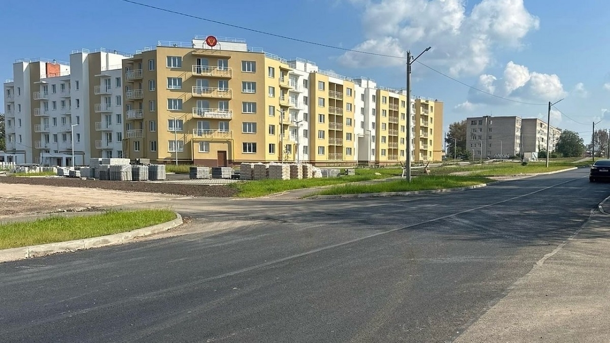 Капремонт улицы в Валдае вышел на финишную прямую