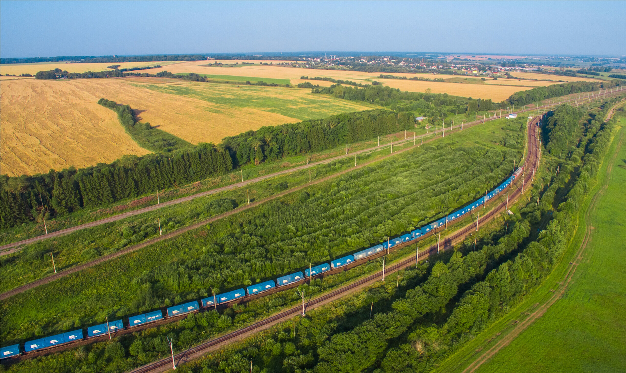 Первый грузовой поезд из Китая прибыл в Ярославль