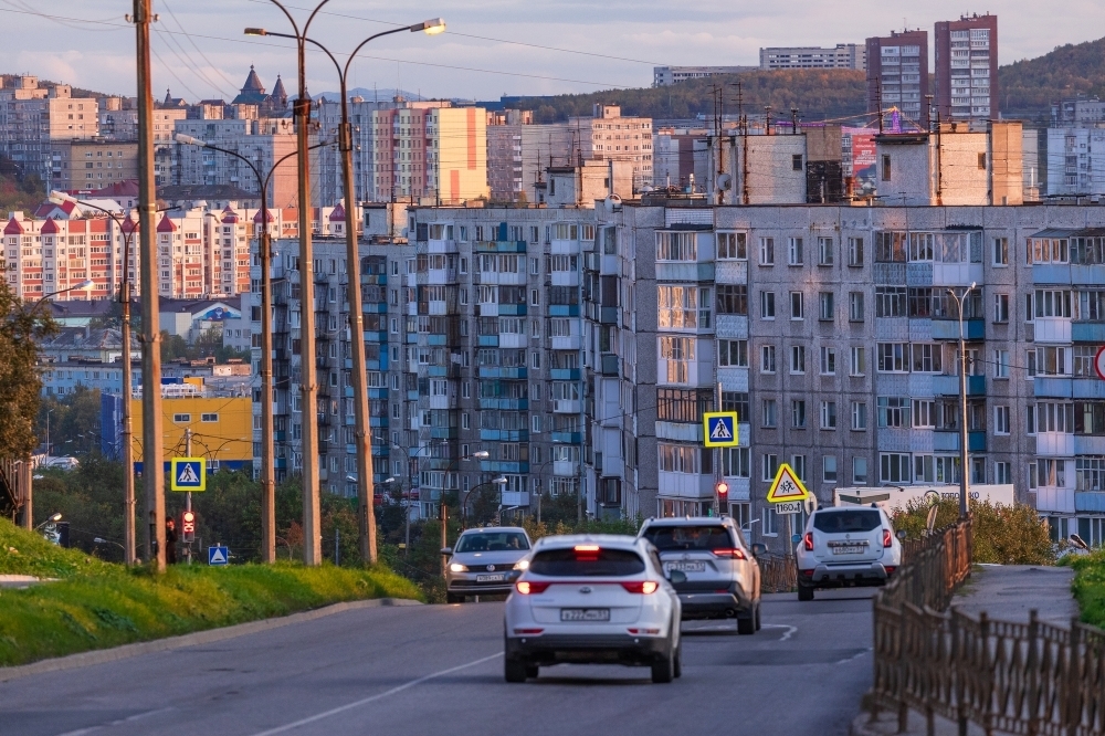 В центре Мурманска ограничат движение для всех видов транспорта до 18 октября
